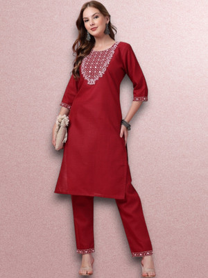 U Creationm Women Kurta Pant Set