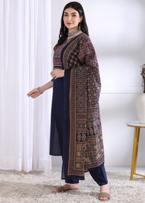 VBUYZ Women Kurta Pant Dupatta Set
