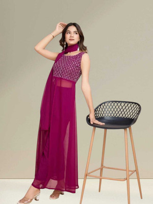 A One Collection Women Kurta Pant Set