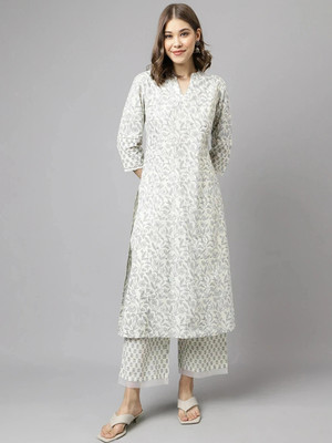 FIORRA Women Kurta Palazzo Set
