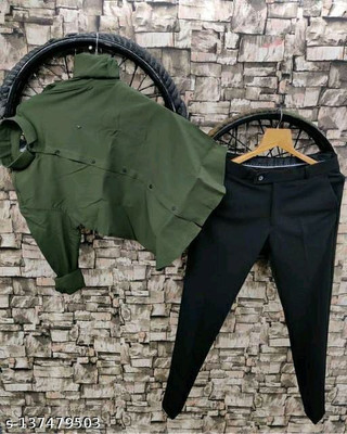 SP FASHIONS Men Ethnic Top Pant Set