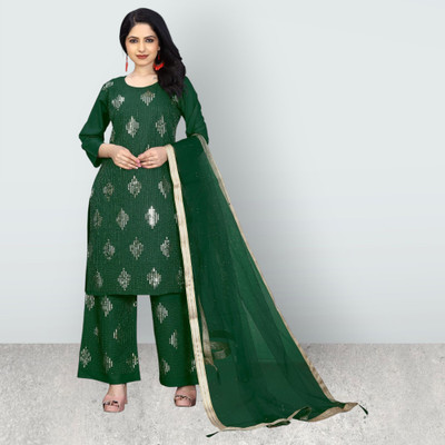 HOC's Women Kurta Pyjama Dupatta Set
