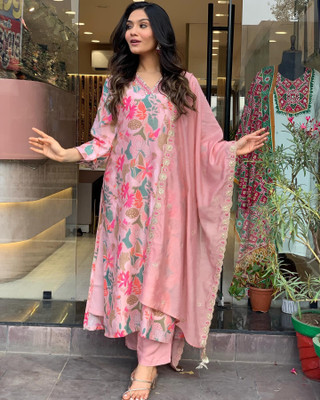 Divastri Women Kurta Pant Dupatta Set