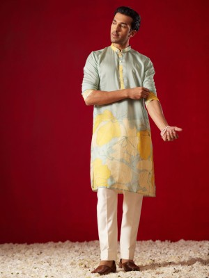 VASTRAMAY Men Kurta Pyjama Set