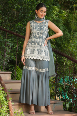 Juniper Women Kurta Sharara Set