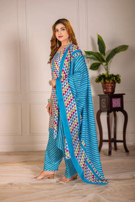 JASH Women Kurti Salwar Dupatta Set