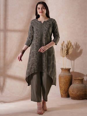 Globus Women Kurta Pant Set