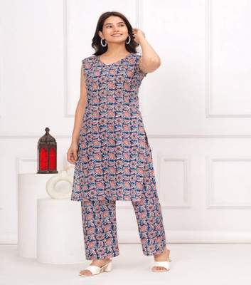 VINOD VADHWANI Women Kurta Palazzo Set