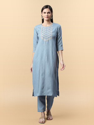 Anouk Rustic Women Kurta Pant Set