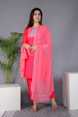 SUBH LAXMI Women Kurti Pant Set