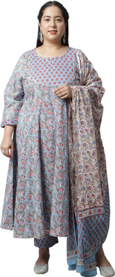 Wonder Weave Women Kurta Pant Dupatta Set