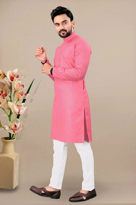 SHIVGARMENT Men Kurta Pant Set
