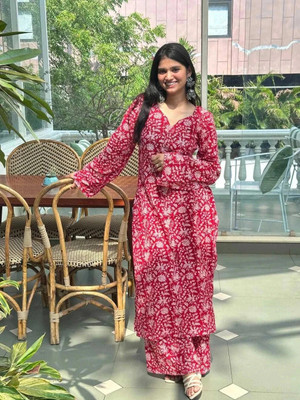 niklav Women Kurti Palazzo Set