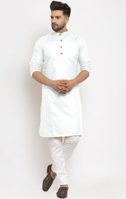 VASUDHA CREATION Men Kurta Pyjama Set