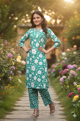BEEGET FASHION Women Kurta Pant Set