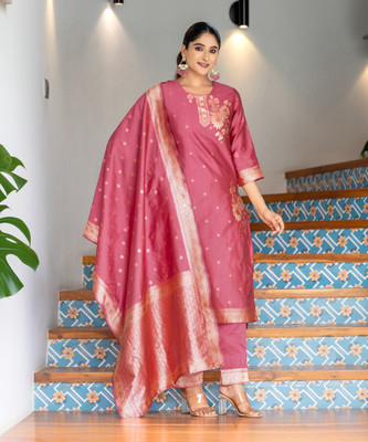 Skylee Women Kurta Pant Dupatta Set