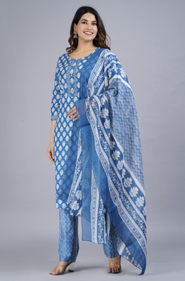 Moda Rapido Women Kurta Pant Dupatta Set