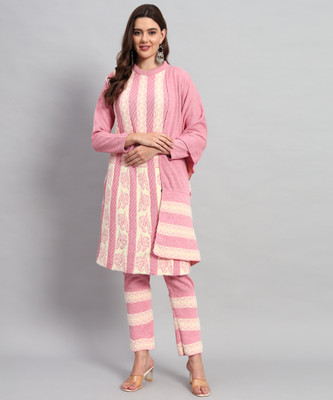 Christy World Women Kurta Pant Dupatta Set
