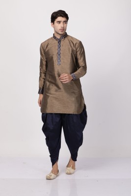 VASTRAMAY Men Kurta Dhoti Pant Set