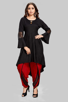 HouseOfCommon Women Kurti Dhoti Pant Set