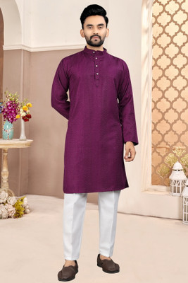 Kunj Creation Men Kurta Pyjama Set