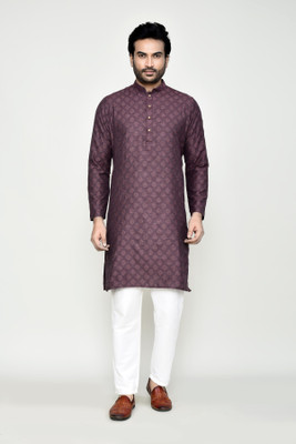 POLY2FAB Men Kurta Pyjama Set