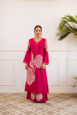 Nehamta Women Kurta Palazzo Set