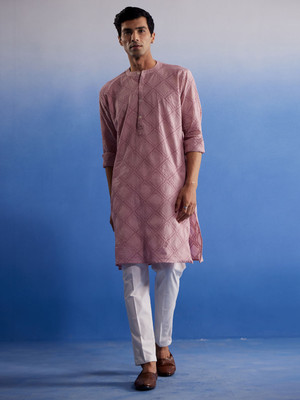 VASTRAMAY Men Kurta Pyjama Set