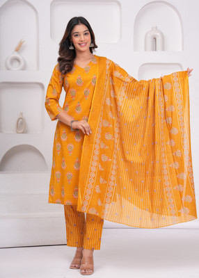 Jaipur Sarai Women Kurta Pant Dupatta Set
