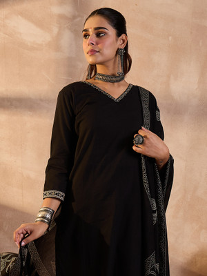 Indo Era Women Kurta Pant Dupatta Set