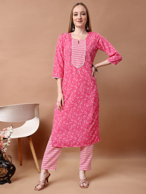 Ramjanki Fab Women Kurta Pant Set