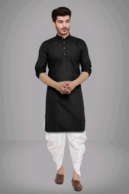 ZEDIN Men Kurta Dhoti Set