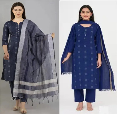 SHAH TEXTILES Women Kurta Pant Dupatta Set