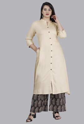 Mauka Women Kurti Palazzo Set