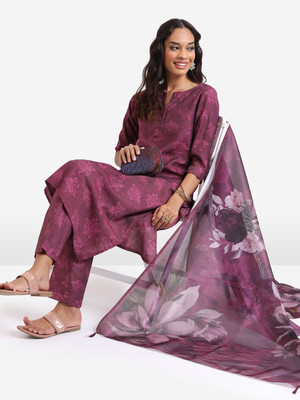 Vishudh Women Kurta Pant Set