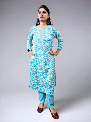 chukchuk Women Kurti Pant Set