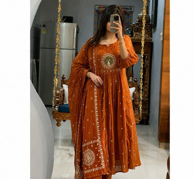 GKRGM FASHION Women Kurta Pant Dupatta Set