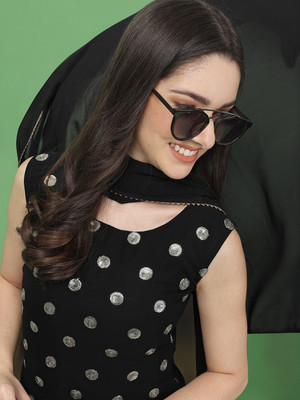 parrot creation Women Kurta Sharara Dupatta Set