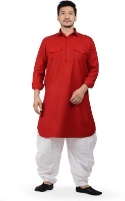 KRoyals Men Kurta Dhoti Set