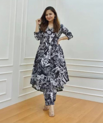Sai Creation Women Kurti Pant Set
