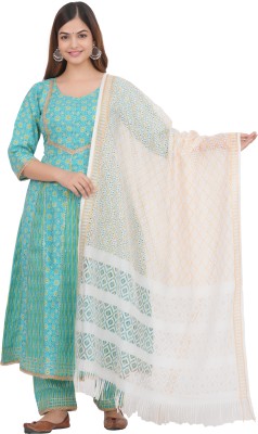 SANHA GARMENTS Women Kurta Pant Dupatta Set