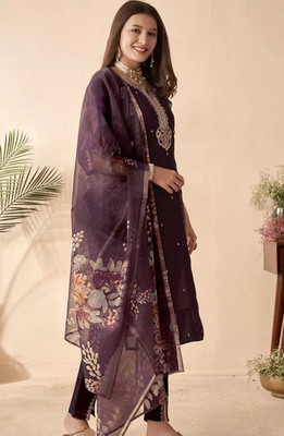 JJFASHIONABLE Women Kurti Pant Dupatta Set