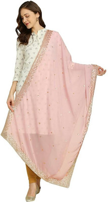 fvvb Women Printed, Self Design, Embellished, Embroidered Straight Kurta(Yellow)