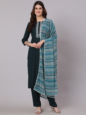 Antaran Women Kurta Pant Dupatta Set
