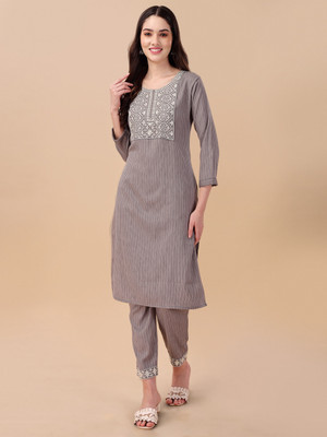 GUFRINA Women Kurta Pant Set