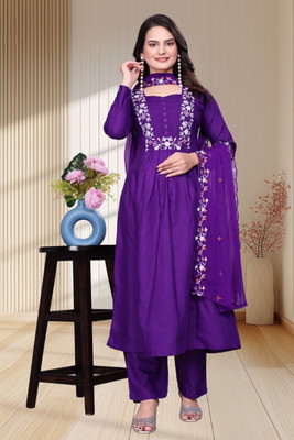 MISS CLOTHING Women Kurta Pant Dupatta Set