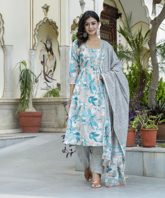 PBP Parth Creation Women Kurta Pant Dupatta Set