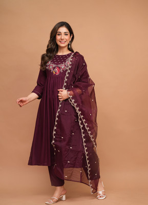 VIPY HANGER Women Kurti Pant Dupatta Set