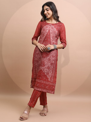 Vishudh Women Kurta Pant Set