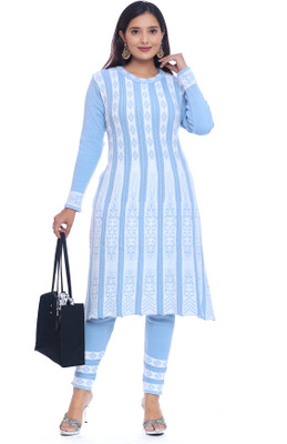 Magknit Women Kurti Pant Set